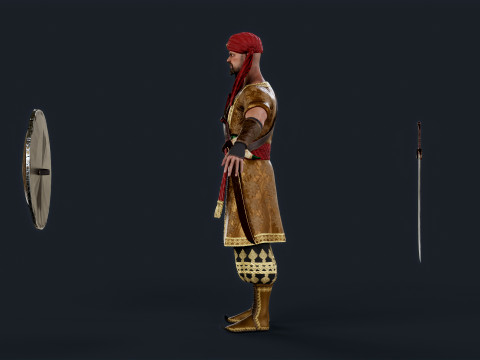 PERSIAN 4 B Modèle 3D
