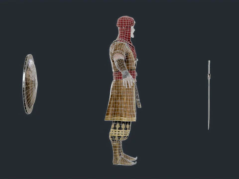 PERSIAN 4 B 3D Model