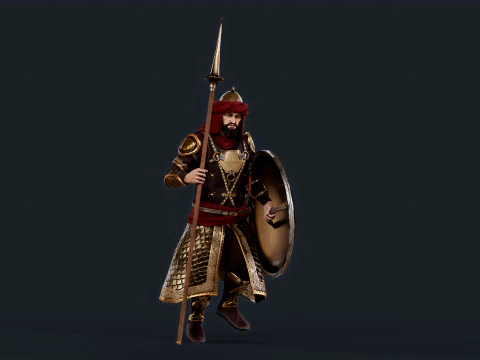 PERSIAN 5 B 3D Model