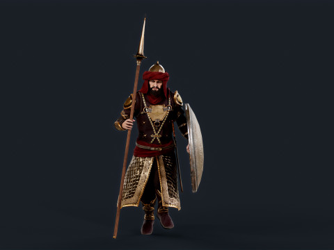 PERSIAN 5 B Modelo 3D