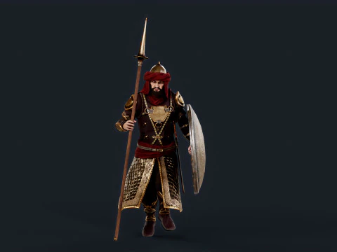 PERSIAN 5 B 3D Model