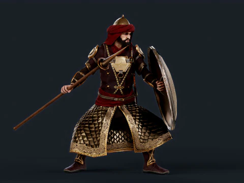 PERSIAN 5 B 3D Model
