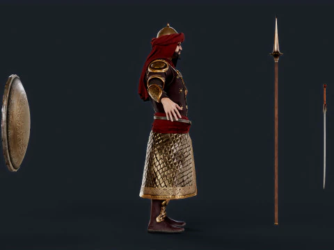 PERSIAN 5 B 3D Model