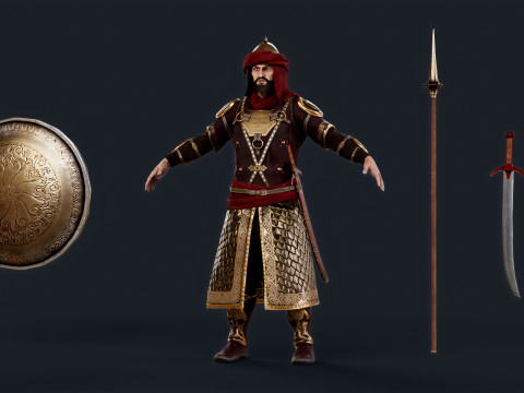 PERSIAN 5 B Modelo 3D