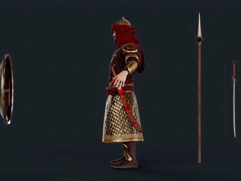 PERSIAN 5 B 3D Model