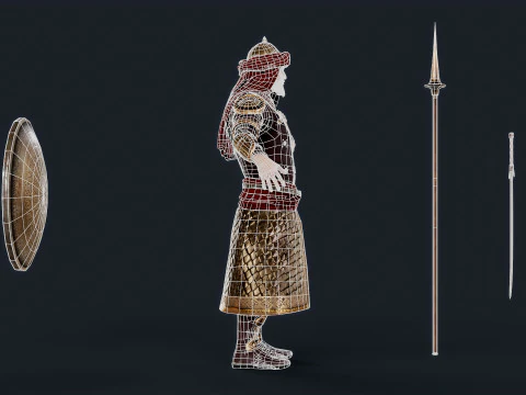 PERSIAN 5 B 3D Model