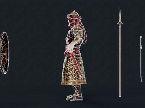 PERSIAN 5 B 3D Model