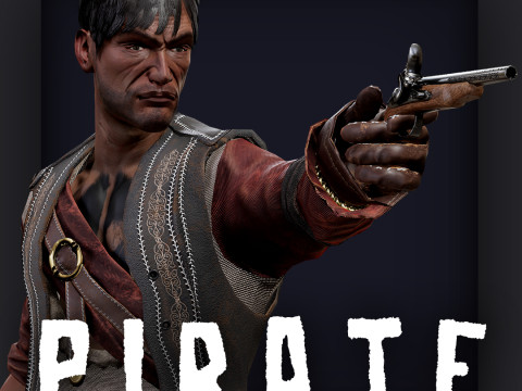 PIRATE 8 3D Model