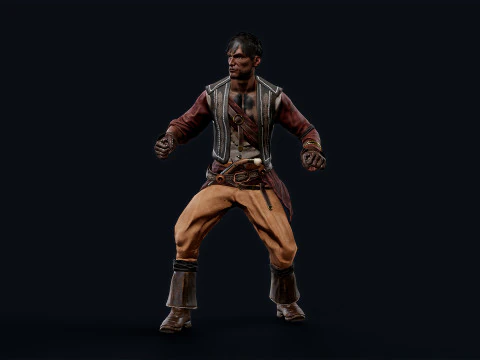 PIRATE 8 3D Model