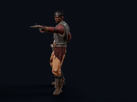 PIRATE 8 3D Model