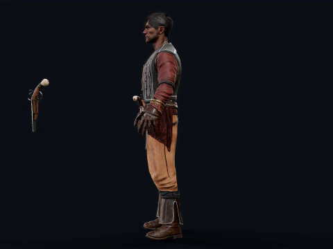 PIRATE 8 3D Model