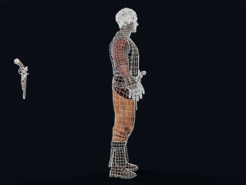 PIRATE 8 3D Model