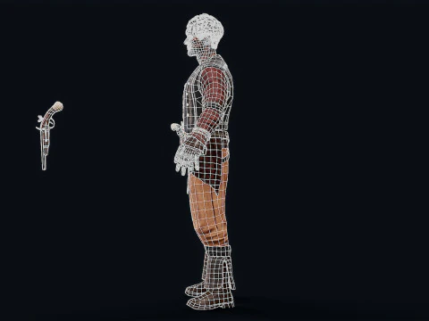 PIRATE 8 3D Model