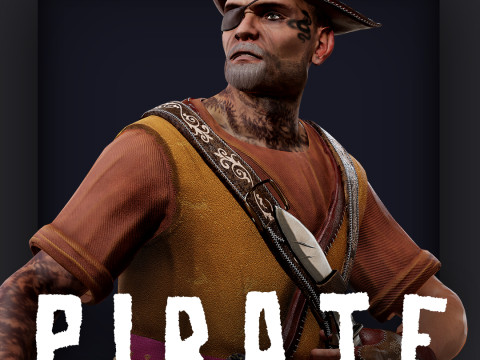 PIRATE 9R 3D Model
