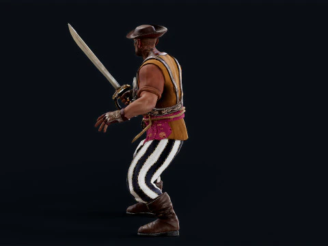 PIRATE 9R 3D Model