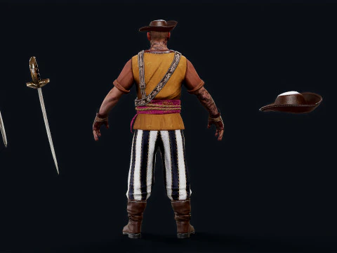 PIRATE 9R 3D Model