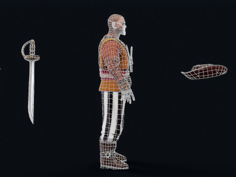 PIRATE 9R Modelo 3D