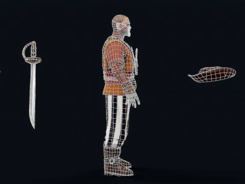 PIRATE 9R 3D Model