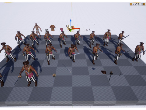 PIRATE 9R Modelo 3D