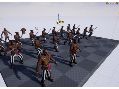PIRATE 9R Modelo 3D