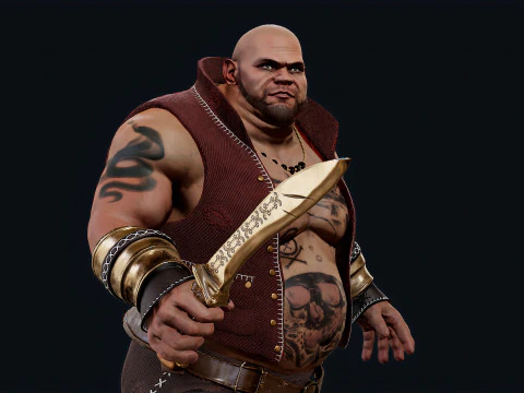 PIRATE R10R 3D Model