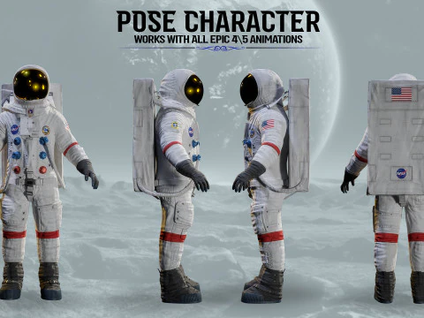 ASTRONAUT AZL001 3D Model