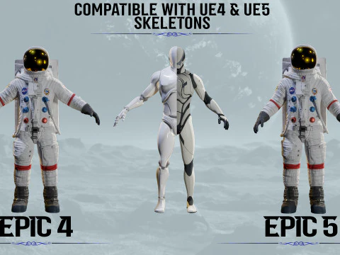 ASTRONAUT AZL001 3D Model