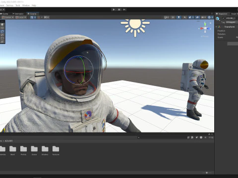 ASTRONAUT AZL001 3D Model