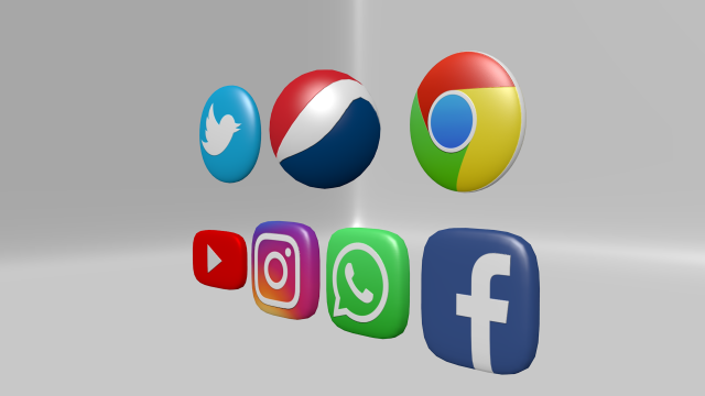 logo 3Dモデル .c4d .max .obj .3ds .fbx .stl .blend 