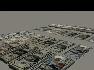dollar Modello 3D