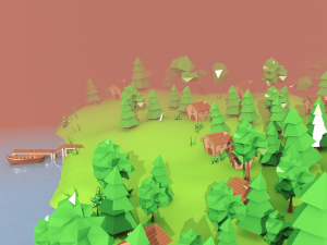 village Modello 3D
