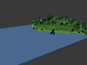 village Modello 3D