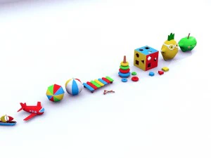 giocattoli Modello 3D