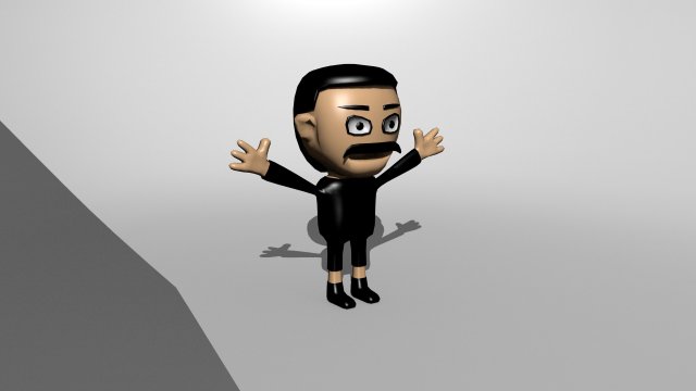 character Modelo 3D .c4d .max .obj .3ds .fbx .stl .blend 