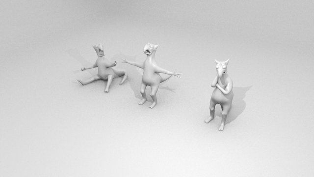 character 3D Model .c4d .max .obj .3ds .fbx .stl .blend 