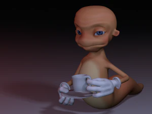 Черв'як 3D Модель