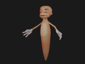 Worm 3D Model