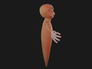 Worm 3D Model