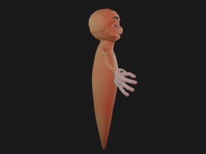 Worm 3D Model