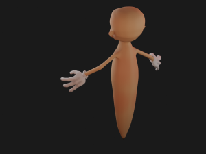 Worm 3D Model
