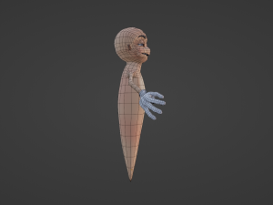 Worm 3D Model