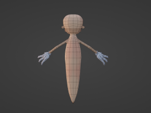 Worm 3D Model