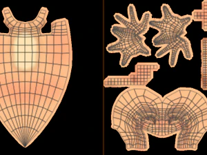 Worm 3D Model
