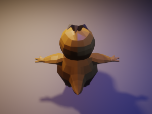 PSYDUCK 3D 모델