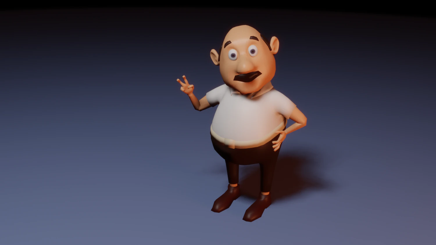 Character 3D Model .c4d .max .obj .3ds .fbx .stl .blend 