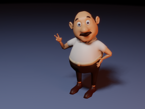 Character 3D-Modell
