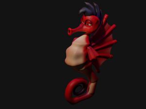 SeaHorse 3D Model
