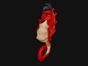 SeaHorse 3D 模型