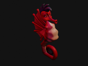 SeaHorse 3D 模型