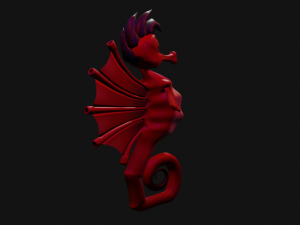 SeaHorse 3D 模型